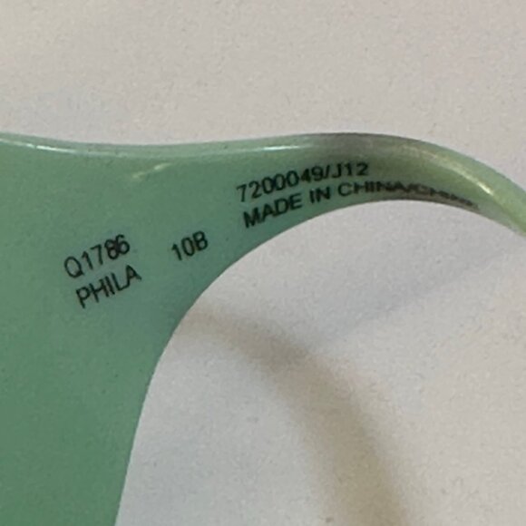 Coach Phila Jelly Sandles Mint Green Size 10B Nice - Picture 6 of 8